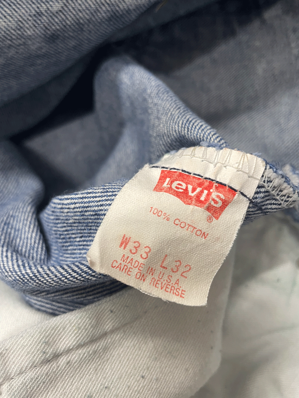 LEVI’S 550 Chemical Wash DENIM PANTS