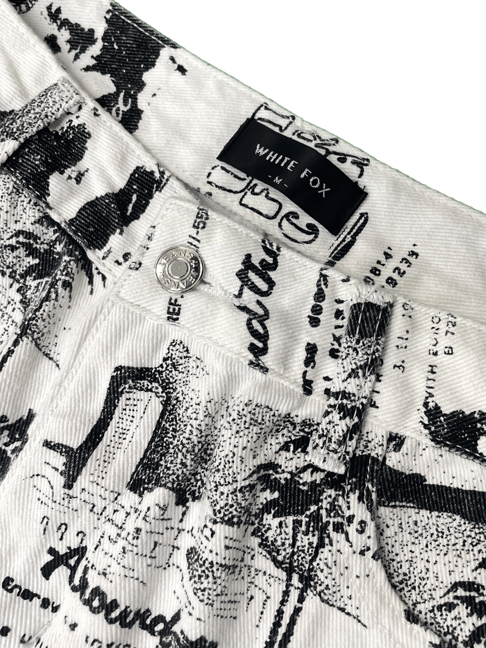 WHITE FOX 5POCKETS PANTS