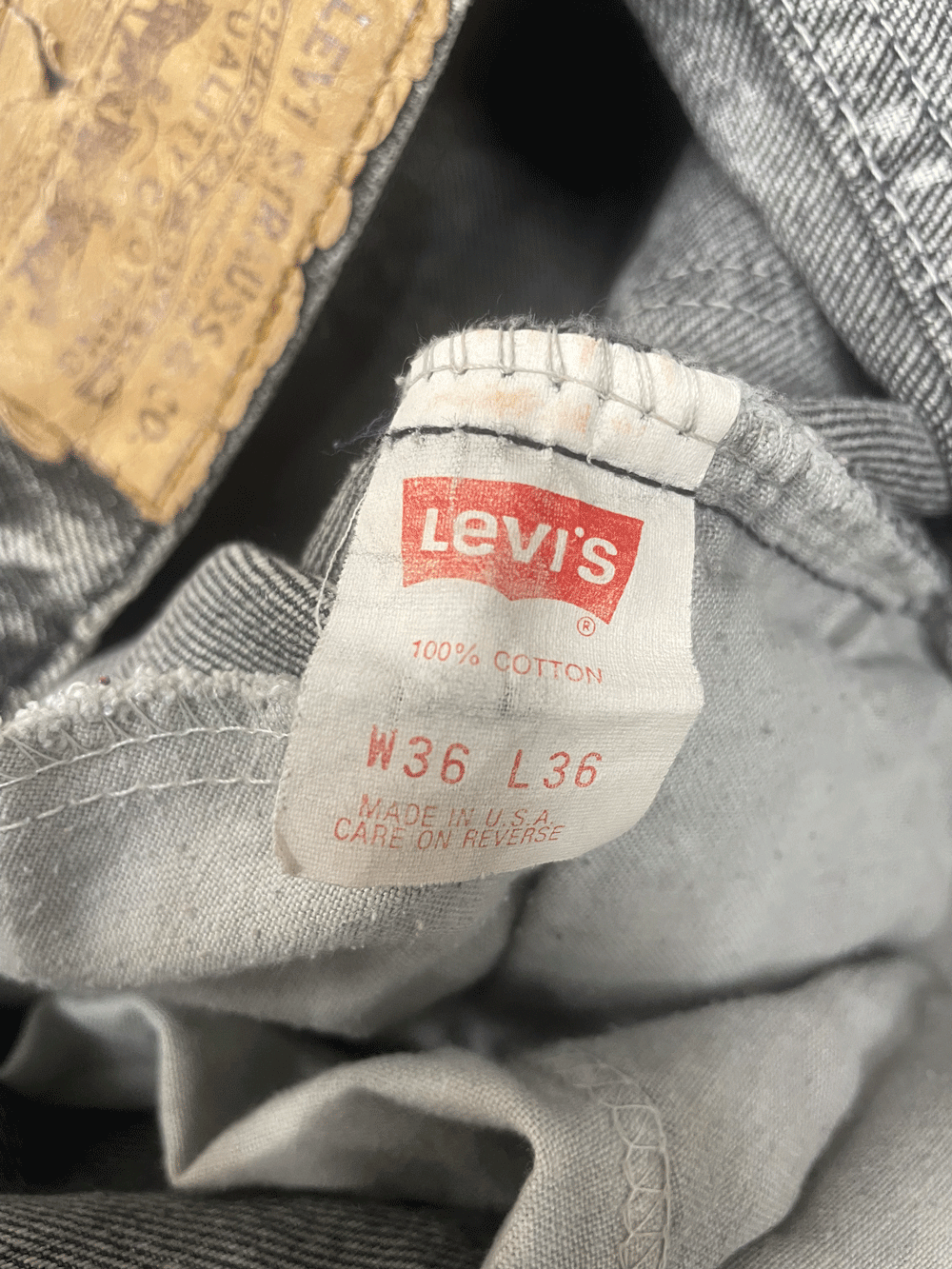 LEVI’S 550 Chemical Wash DENIM PANTS