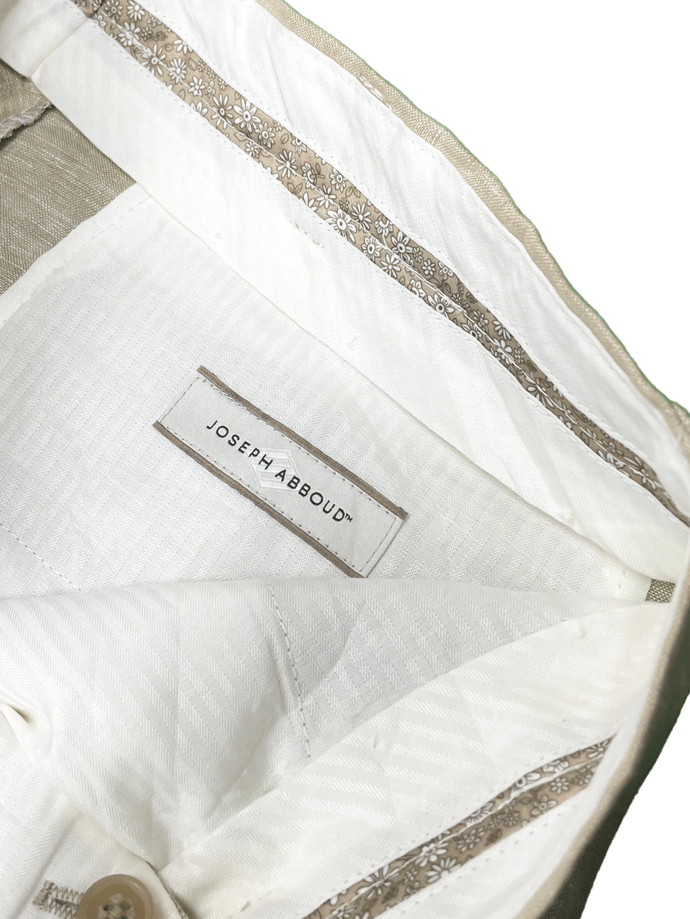 JOSEPH ABBOUD LINEN SLACKS
