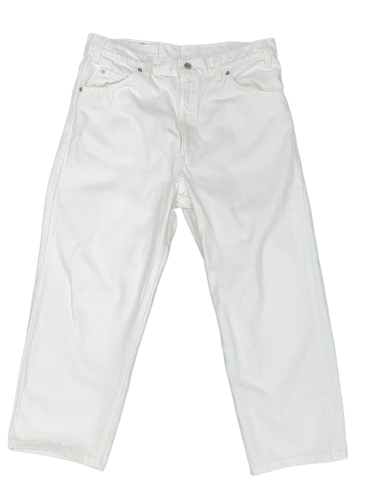 LEVIS 550 WHITE JEANS
