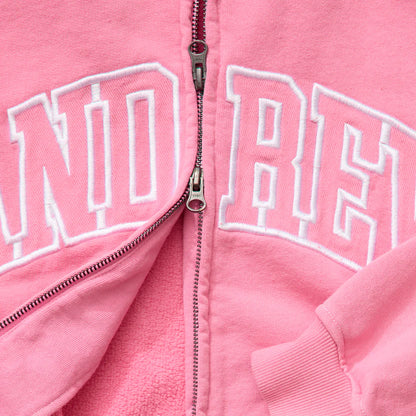 "Andrew Miami" Arch Zip Hoodie