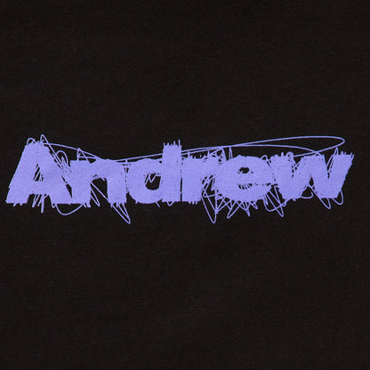 "Andrew Miami" Scratchy LOGO Tee