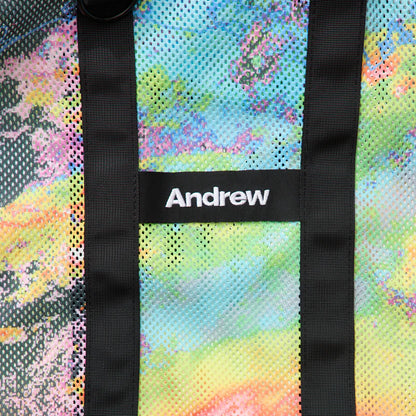 "Andrew Miami" Mesh Tote Bag