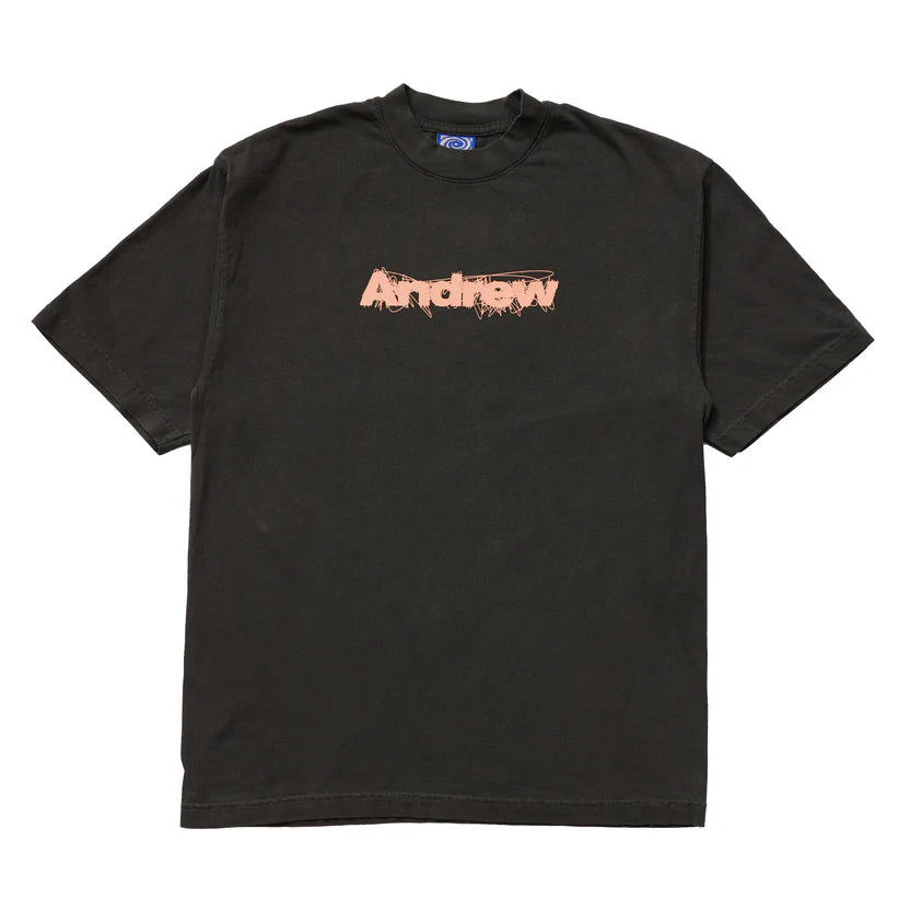 "Andrew Miami" Scratchy LOGO Tee