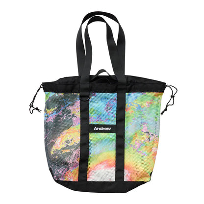 "Andrew Miami" Mesh Tote Bag