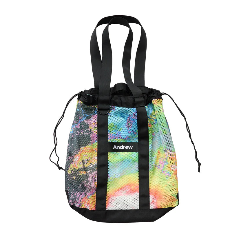 "Andrew Miami" Mesh Tote Bag
