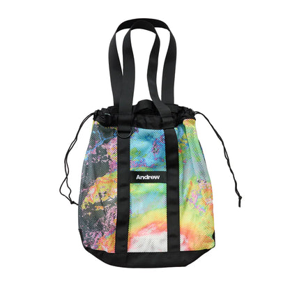 "Andrew Miami" Mesh Tote Bag