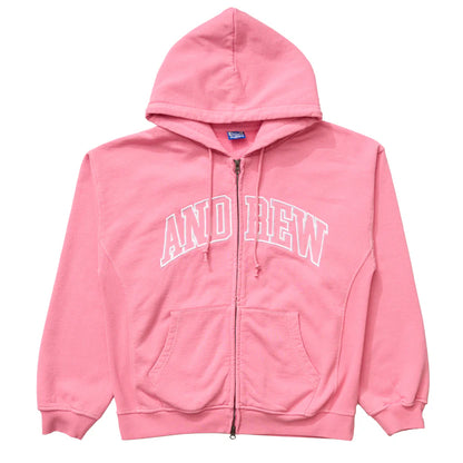 "Andrew Miami" Arch Zip Hoodie