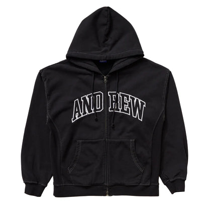 "Andrew Miami" Arch Zip Hoodie