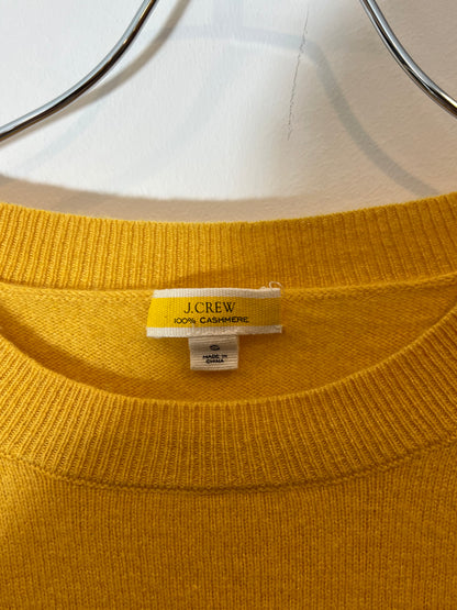 "J.Crew"Cashmere Peace Sign Floral  Sweater