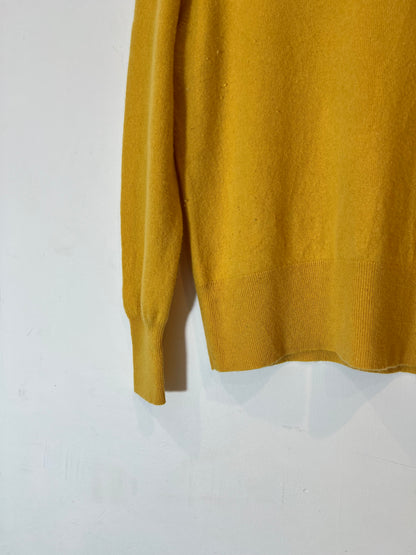 "J.Crew"Cashmere Peace Sign Floral  Sweater