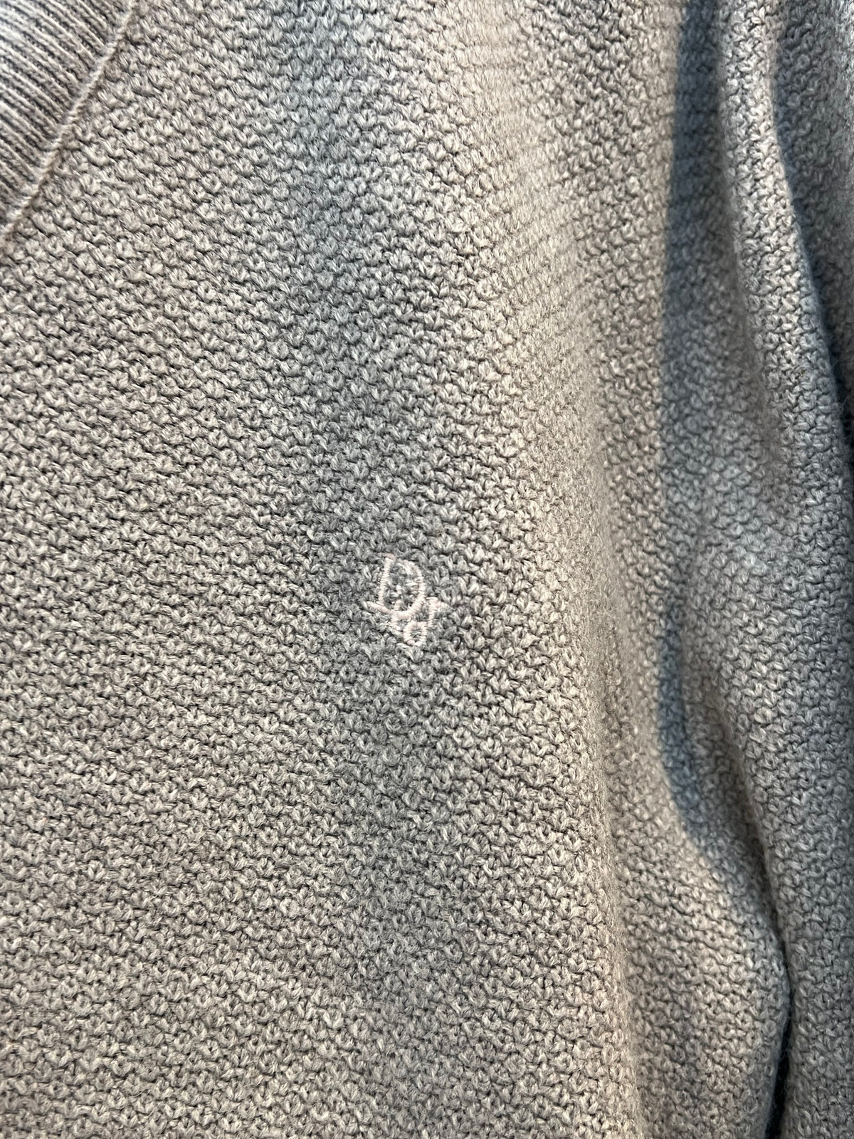 "Christian Dior" Monsieur Acrylic V-Neck Sweater