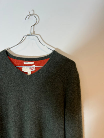 "1901 Nordstrom" 100% Cashmere V-Neck Sweater