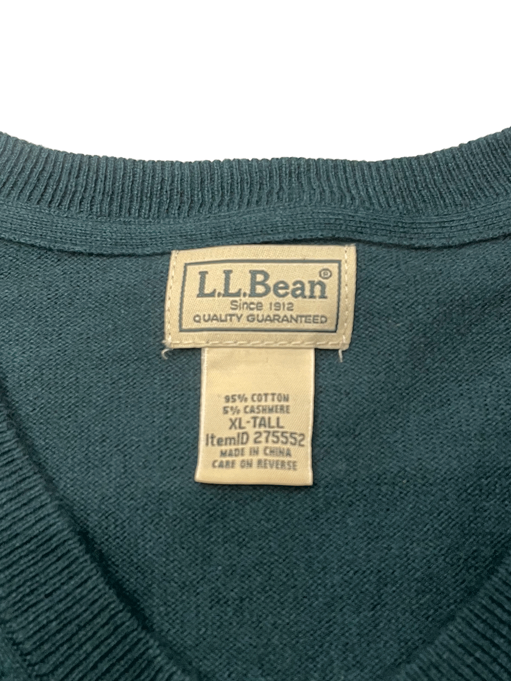 "L.L.Bean" V-neck Knit