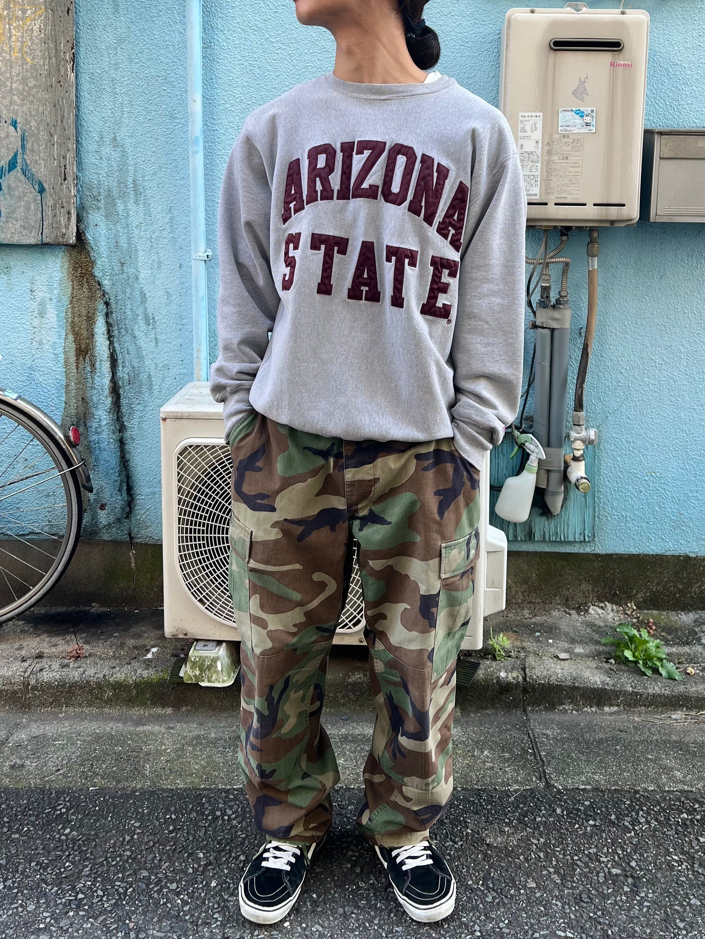 90's "Champion" Reverse Weave ARIZONA STATE Sweatshirt