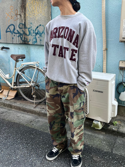 90's "Champion" Reverse Weave ARIZONA STATE Sweatshirt