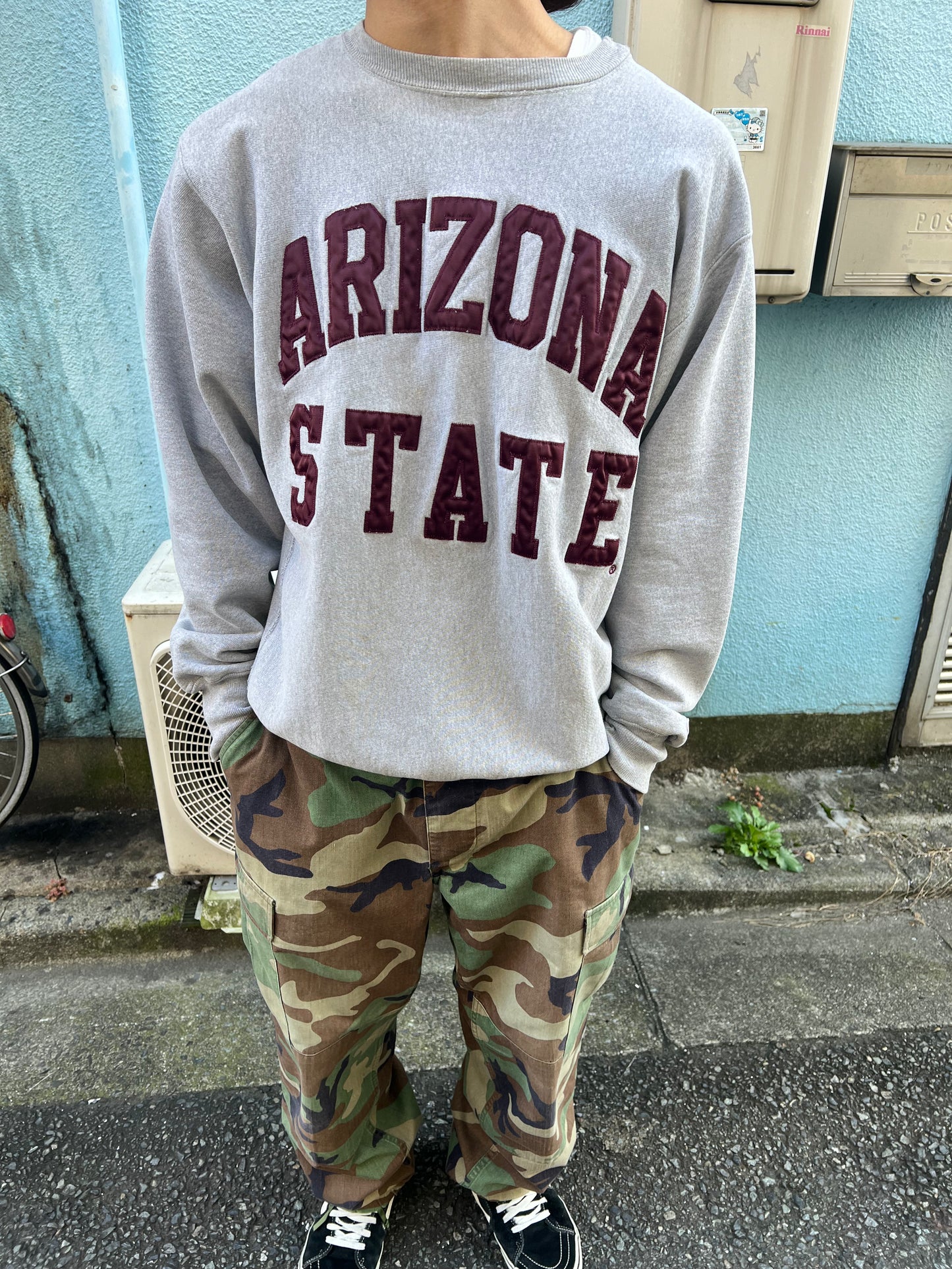 90's "Champion" Reverse Weave ARIZONA STATE Sweatshirt
