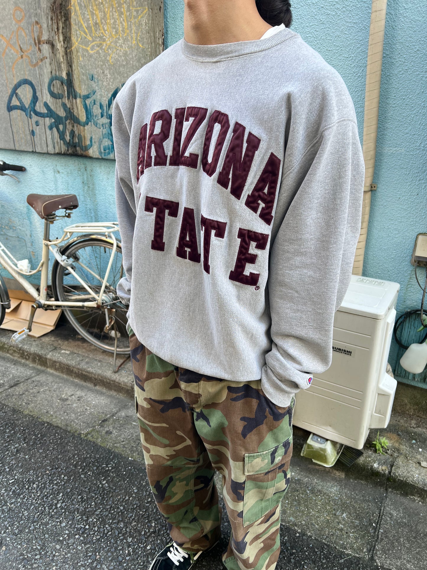 90's "Champion" Reverse Weave ARIZONA STATE Sweatshirt