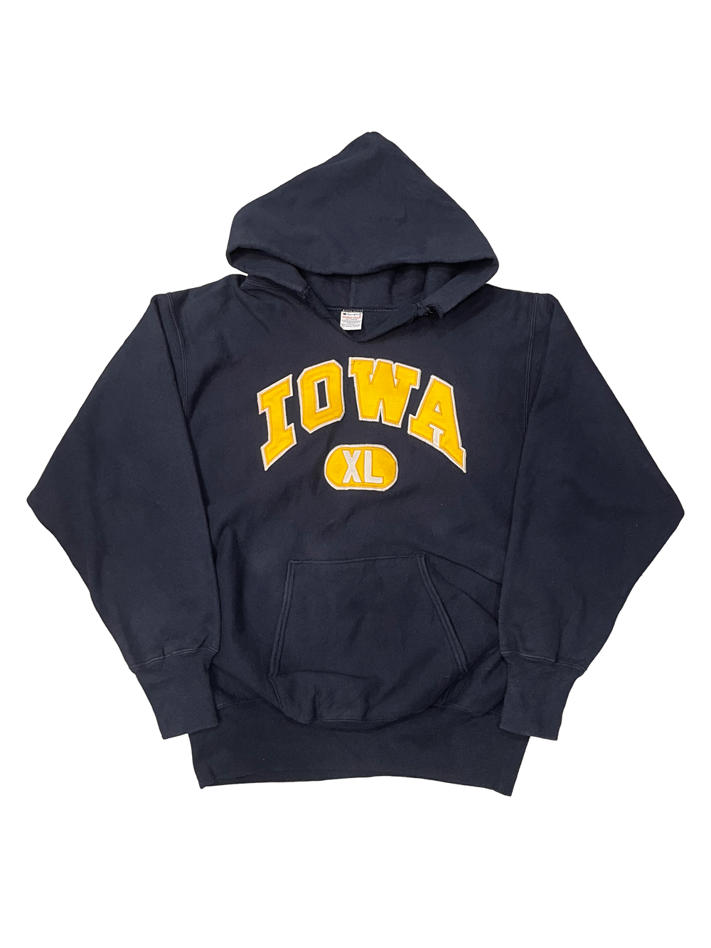 90's "Champion" REVERSE WEAVE IOWA XL