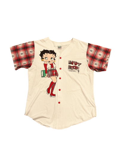 90's "Betty Boop" Baseball T-shirt