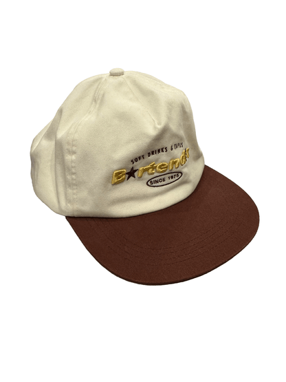 "ZARA" SOFT DRINKS & TAPAS Bartender Two-Tone Cap
