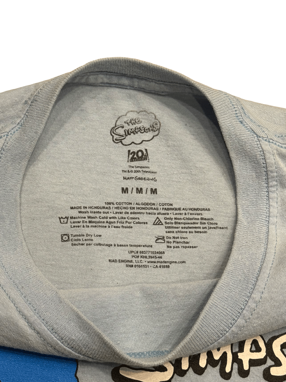 "The Simpsons" 20th Anniversary Official T-Shirt