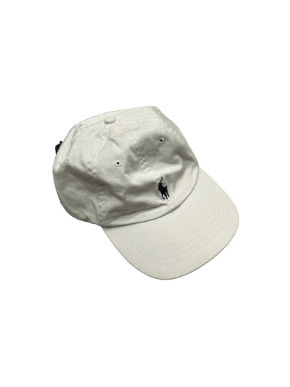 "Polo by Ralph Lauren" Official White Chino Cap