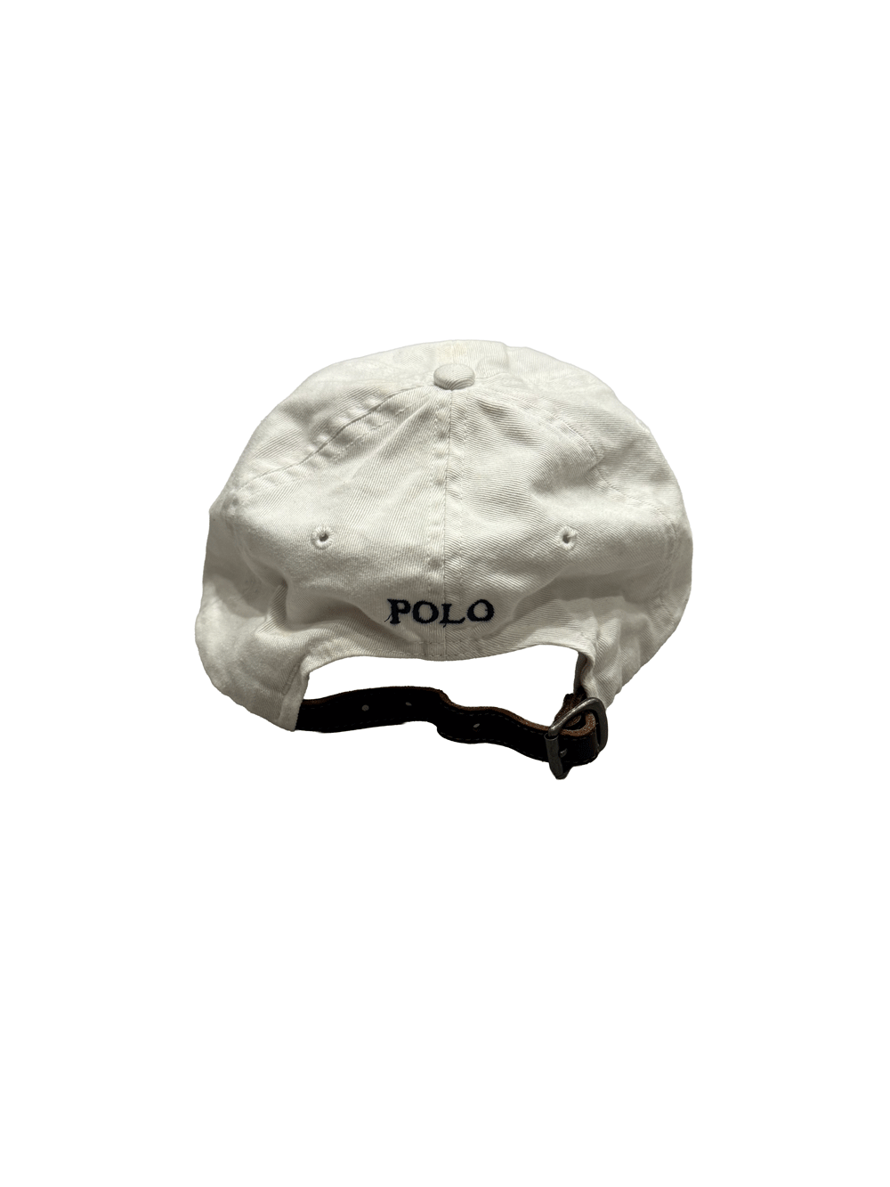"Polo by Ralph Lauren" Official White Chino Cap
