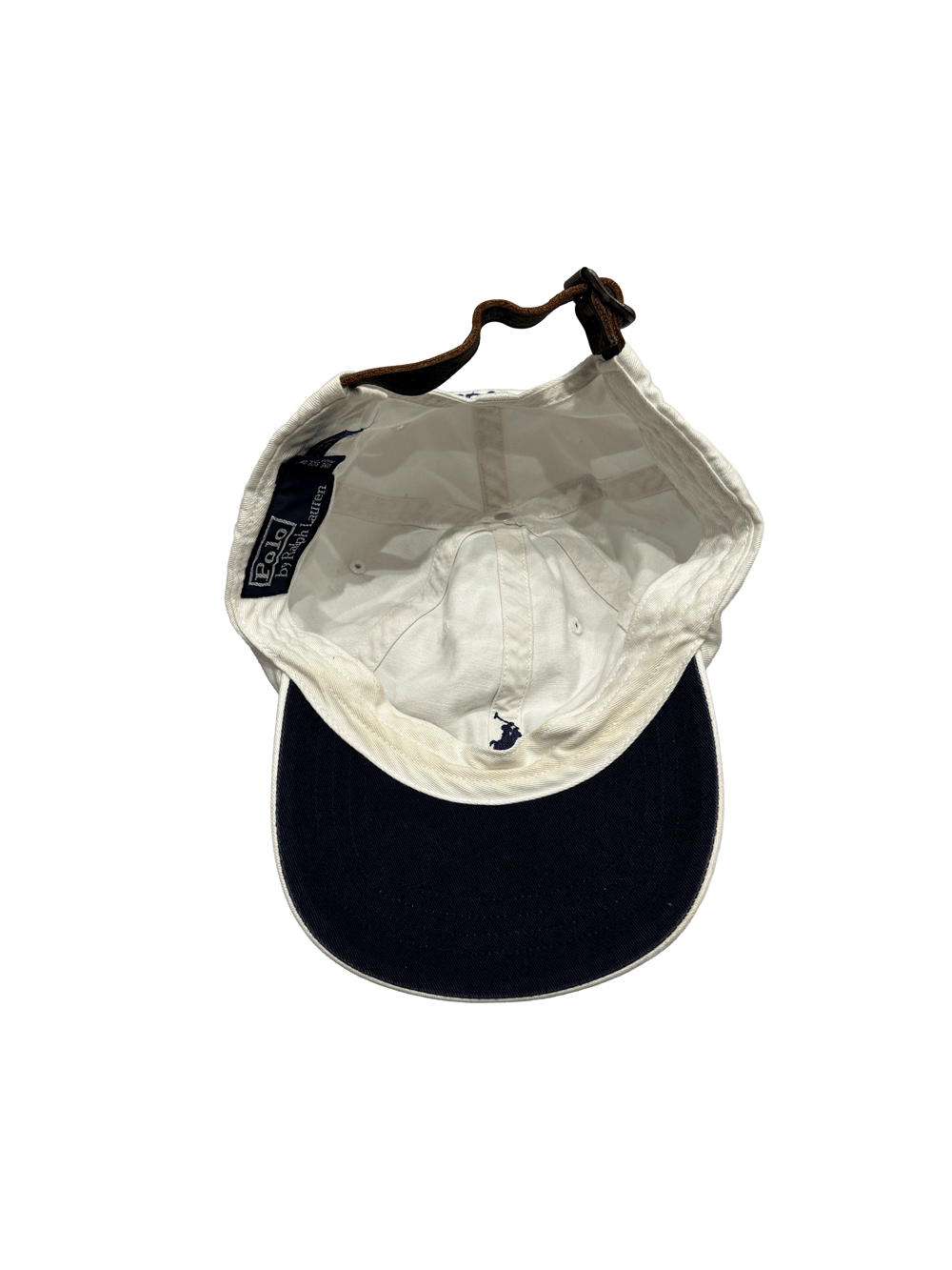 "Polo by Ralph Lauren" Official White Chino Cap