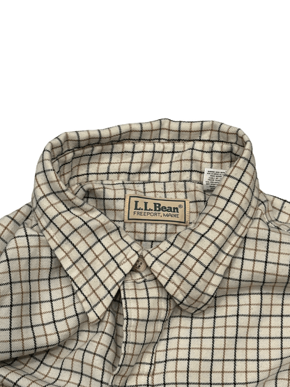 80's "L.L.BEAN" L/S Check Shirt