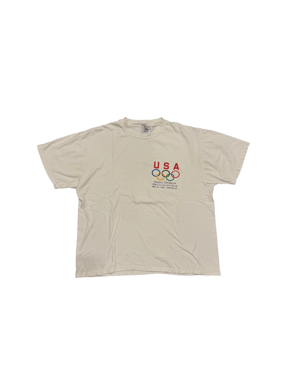 1996 "Coca-Cola" Atlanta Olympic Graphic T-Shirt