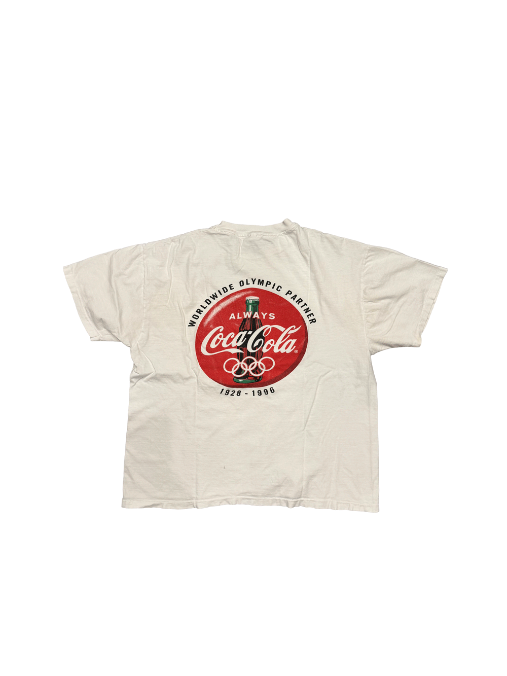 1996 "Coca-Cola" Atlanta Olympic Graphic T-Shirt