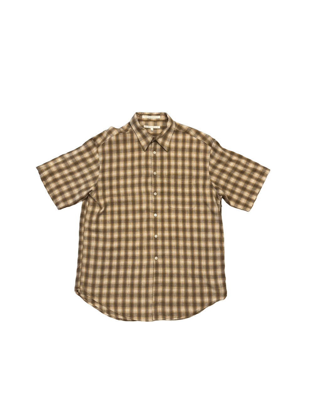 "Perry Ellis" Ombre Check Shirt