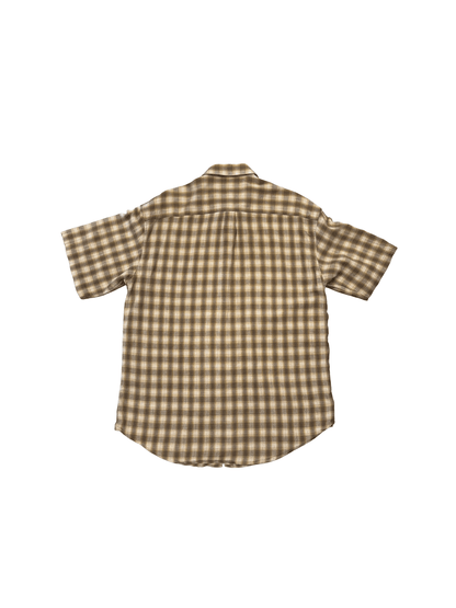 "Perry Ellis" Ombre Check Shirt