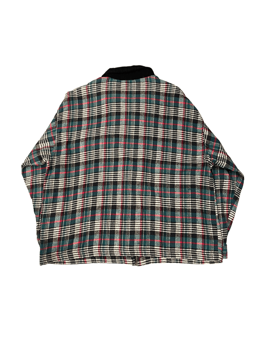 “Ocean Pacific” Full-zip Flannel Shirt Jacket