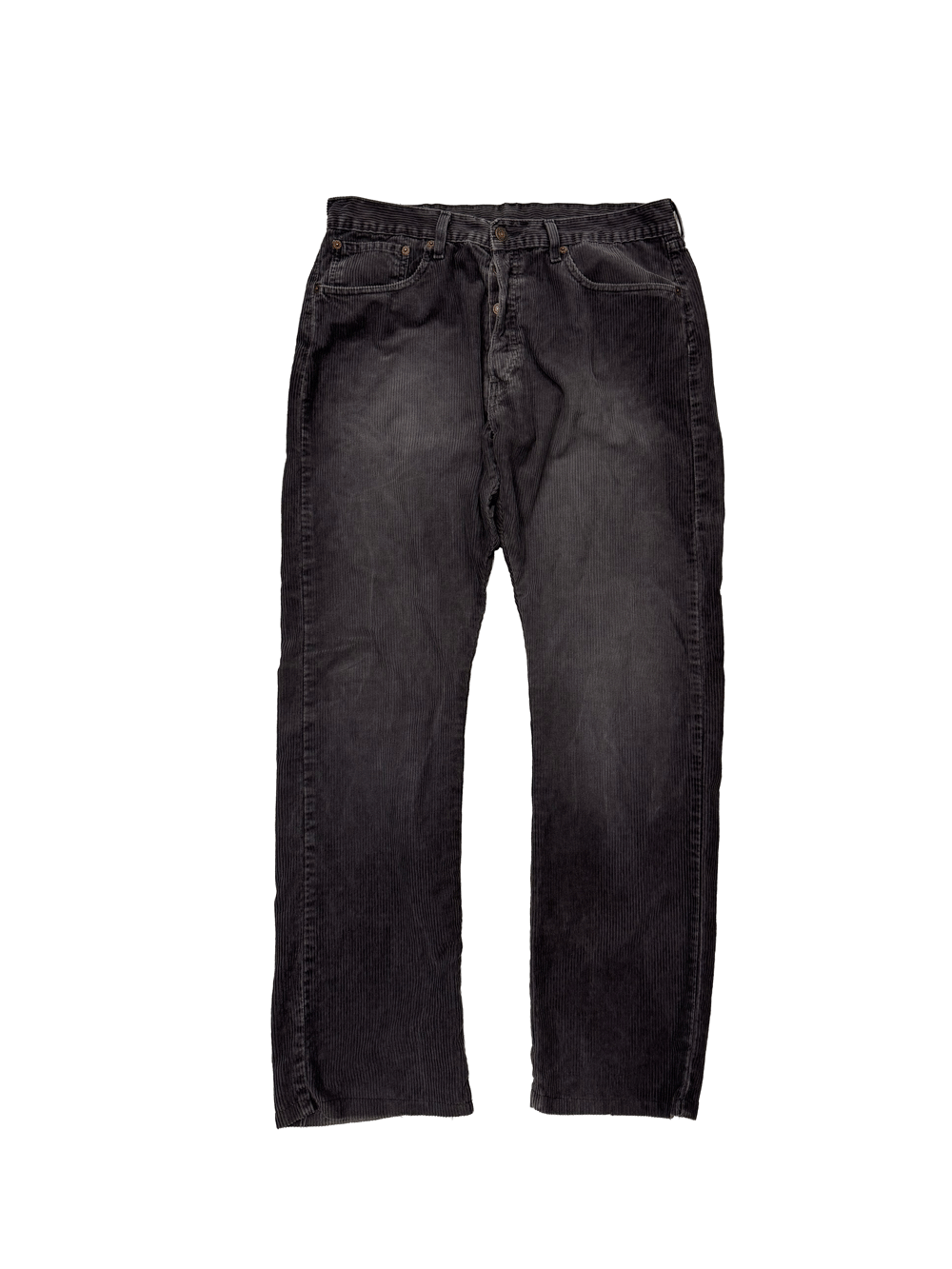 "Levi's 508" Regular Tapered Dark Grey Corduroy Pants