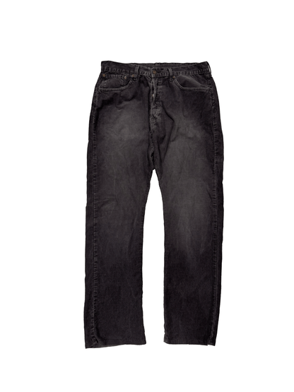 "Levi's 508" Regular Tapered Dark Grey Corduroy Pants