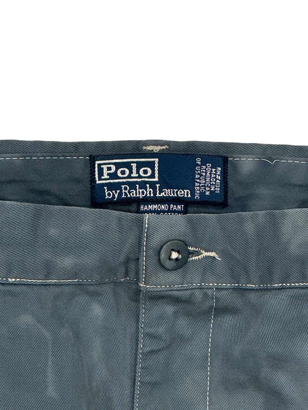 "Polo by Ralph Lauren" HAMMOND PANT Bleach Chino Trousers