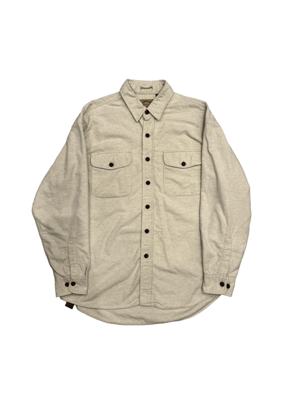 "St. John's Bay" Heavyweight Oatmeal Solid Shirt