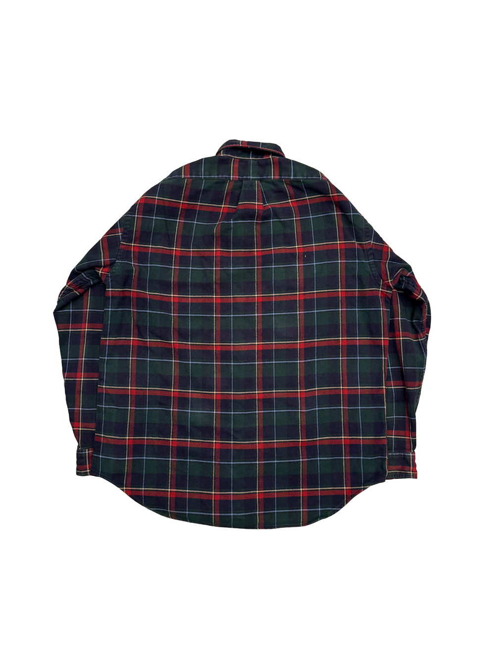 "Polo by Ralph Lauren" Canada Made Tartan Plaid Shirt