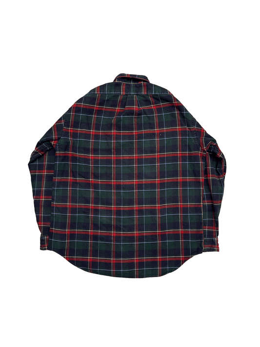 "Polo by Ralph Lauren" Canada Made Tartan Plaid Shirt