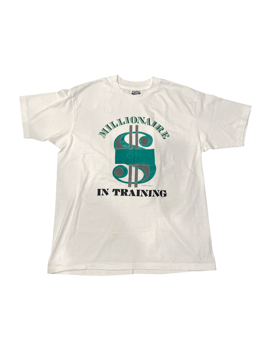 90's "Millionaire In Training" T-shirt