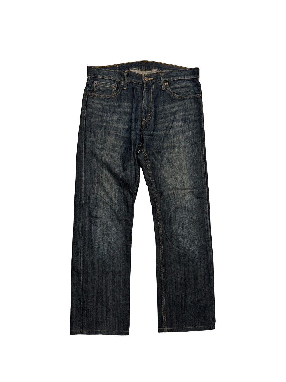 "Levi's 504" Straight Fit Indigo Denim Pants