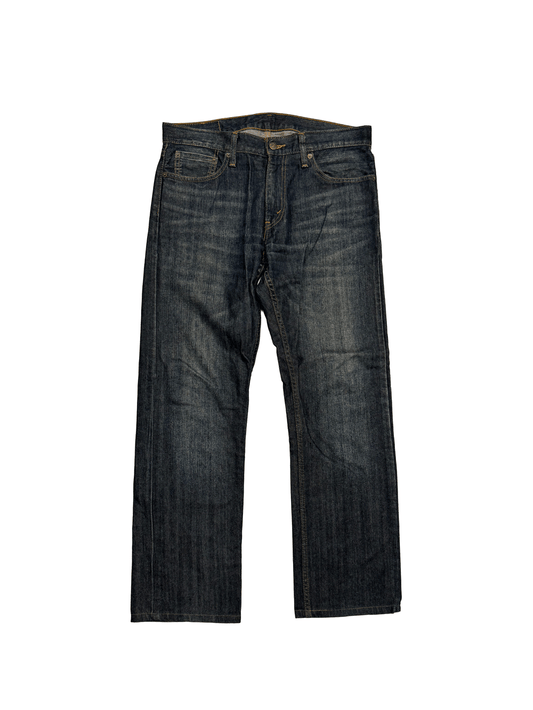 "Levi's 504" Straight Fit Indigo Denim Pants