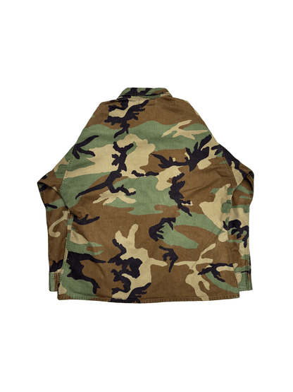 "US MILITARY" Woodland Camo BDU Jacket