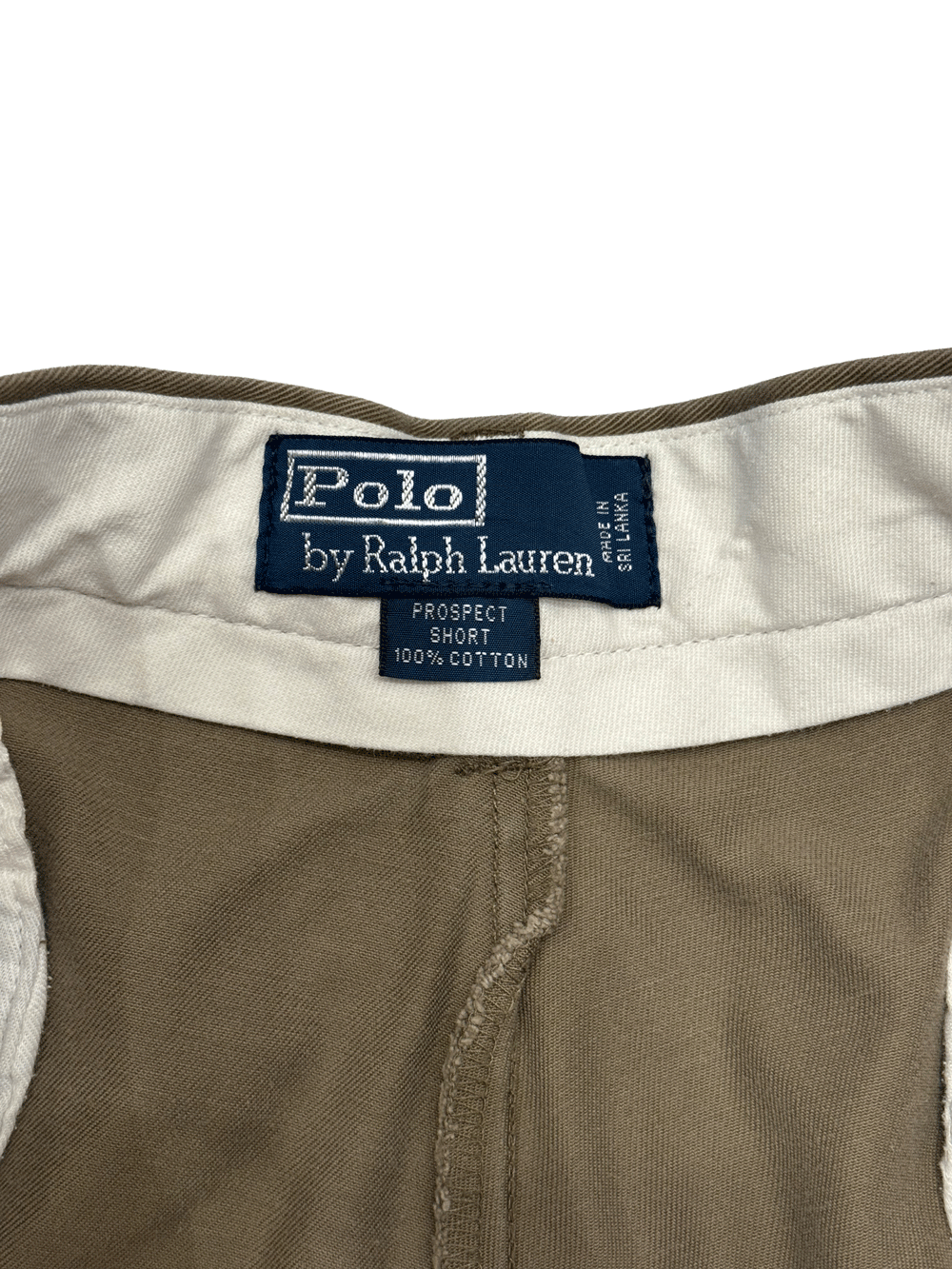 "Polo Ralph Lauren" Classic Chino Cloth Label Shorts
