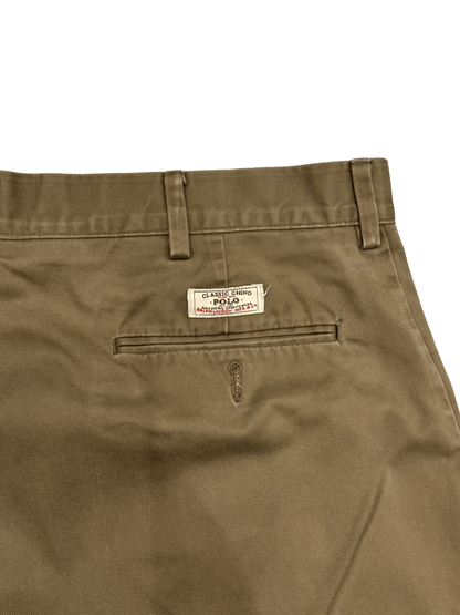 "Polo Ralph Lauren" Classic Chino Cloth Label Shorts