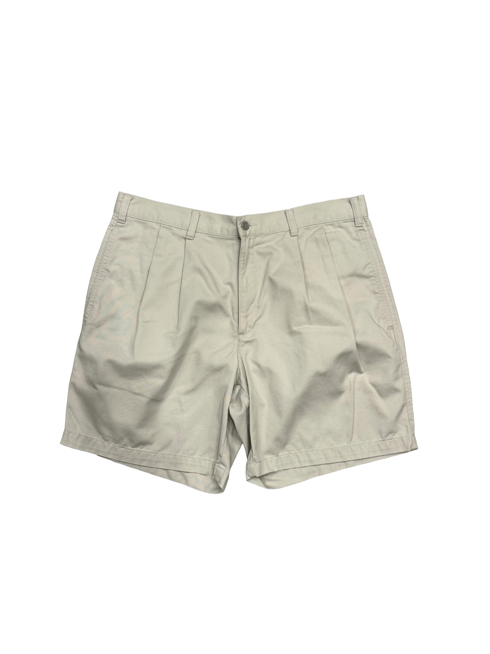 "DOCKERS" Light Beige Cotton Chino Shorts