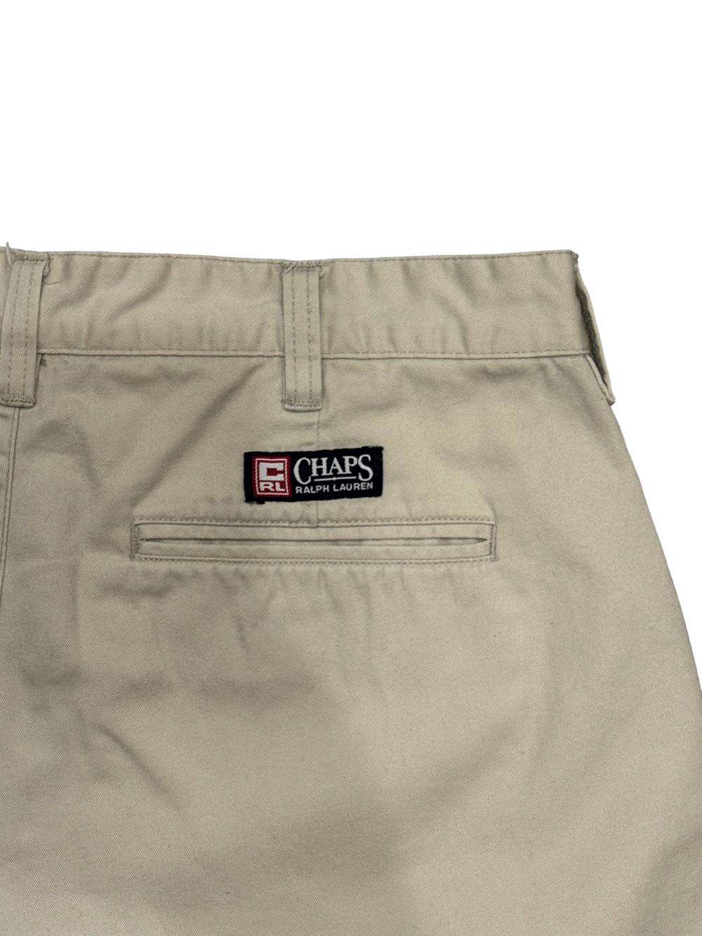 "CHAPS Ralph Lauren" W34 Cotton Chino Shorts